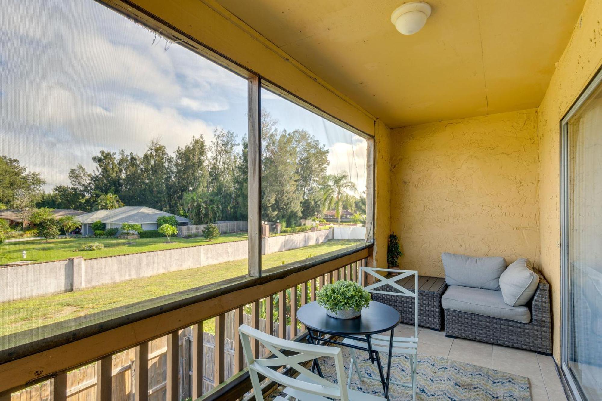 Updated Sienna Park Condo - 4 Miles To Siesta Key! Sarasota Exterior photo